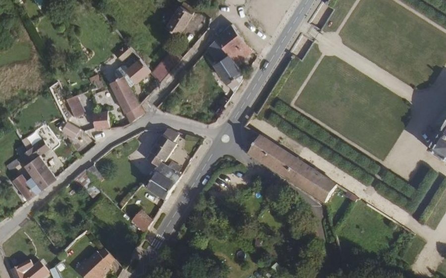 Vue aérienne du Mini-giratoire n°464777476