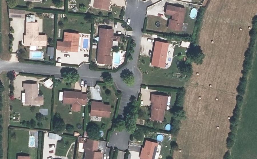 Vue aérienne du Mini-giratoire n°465188517