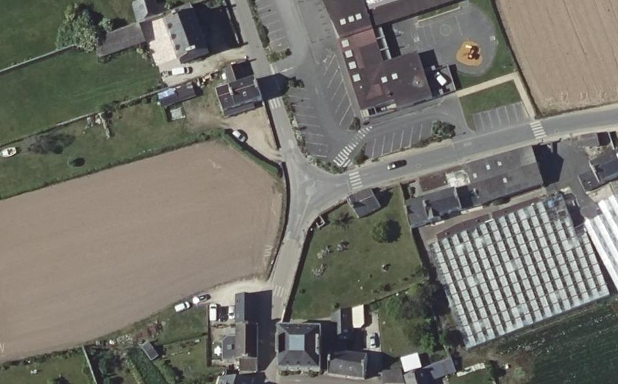 Vue aérienne du Mini-giratoire n°467125528