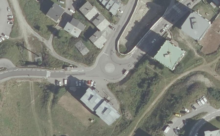 Vue aérienne du Mini-giratoire n°468612566
