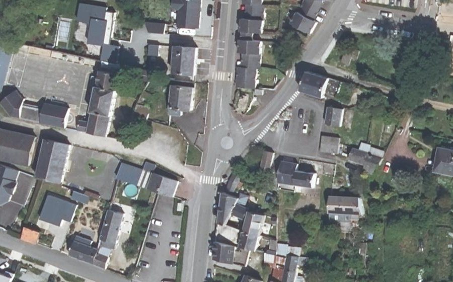 Vue aérienne du Mini-giratoire n°471428486