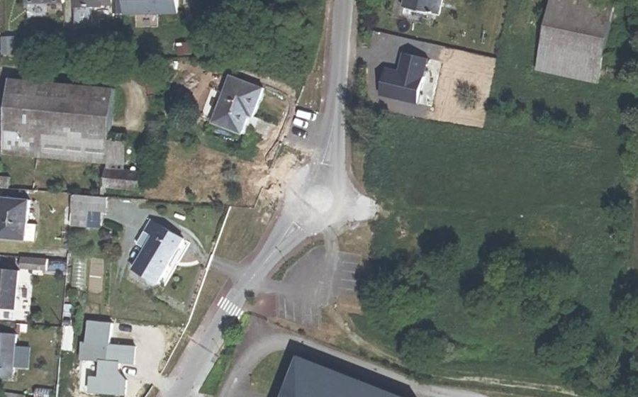 Vue aérienne du Mini-giratoire n°471428725