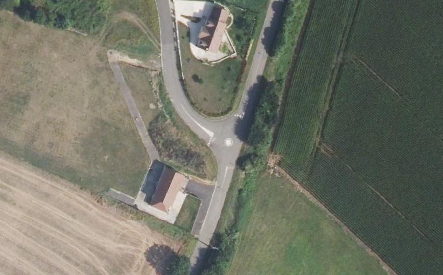 Vue aérienne du Mini-giratoire n°471828889