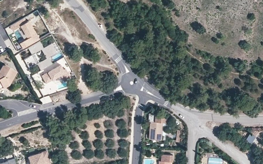 Vue aérienne du Mini-giratoire n°471845878