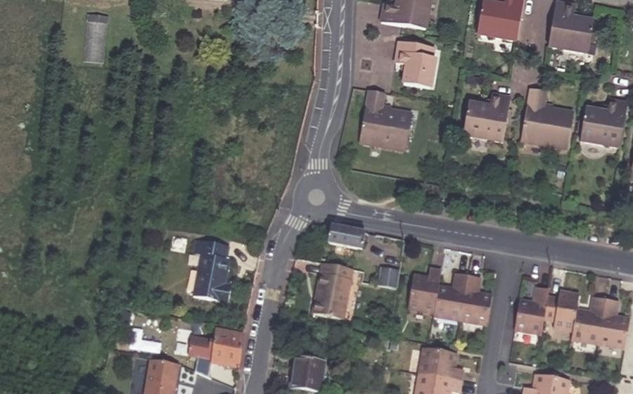 Vue aérienne du Mini-giratoire n°473084343