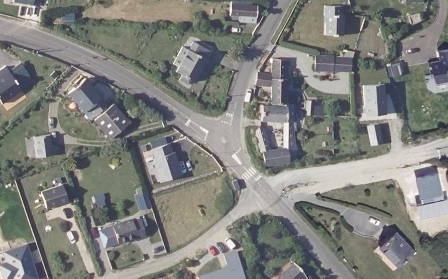 Vue aérienne du Mini-giratoire n°473201818
