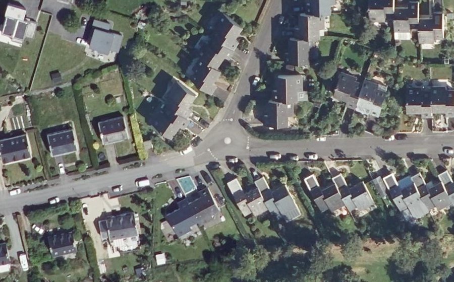 Vue aérienne du Mini-giratoire n°474821905