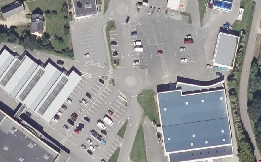 Vue aérienne du Mini-giratoire n°475026339