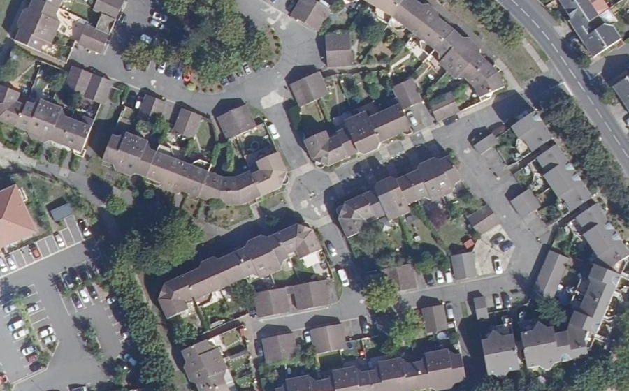 Vue aérienne du Mini-giratoire n°477196268