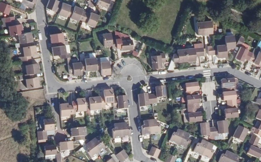 Vue aérienne du Mini-giratoire n°477536682