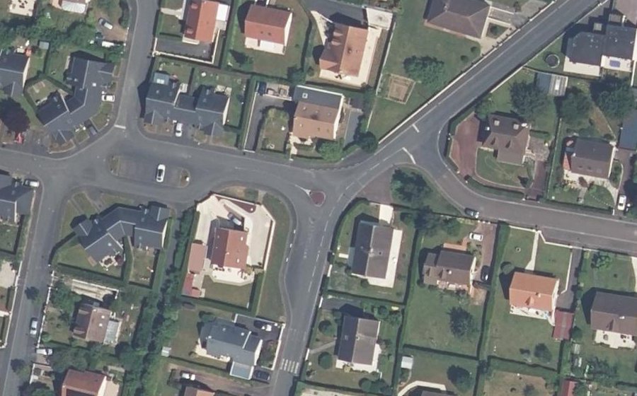 Vue aérienne du Mini-giratoire n°479464436