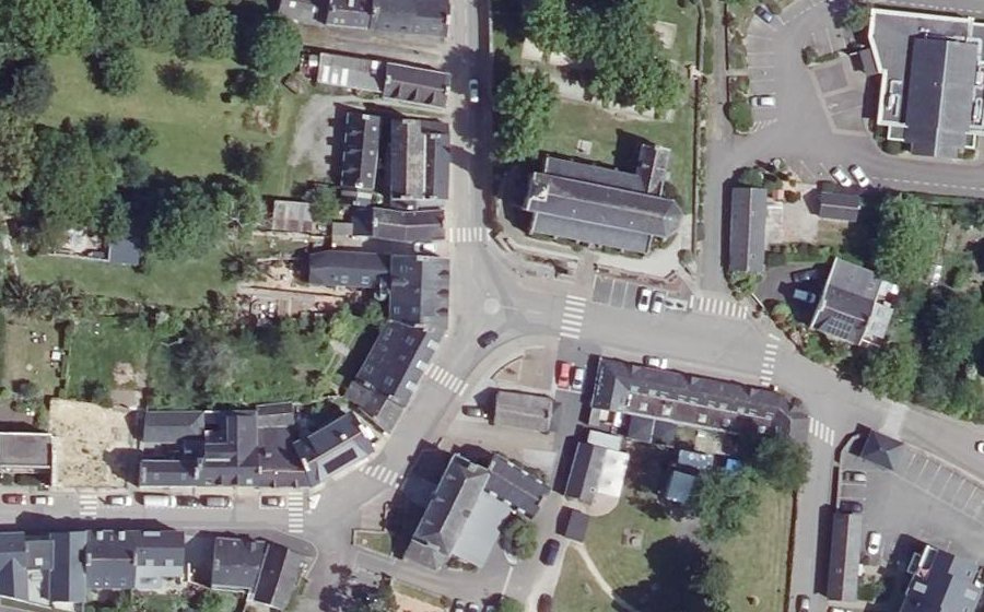 Vue aérienne du Mini-giratoire n°480164456