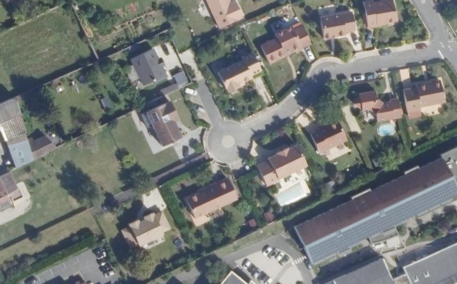 Vue aérienne du Mini-giratoire n°482760520
