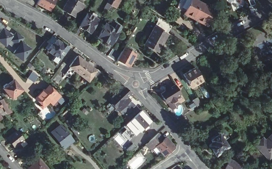 Vue aérienne du Mini-giratoire n°486215539