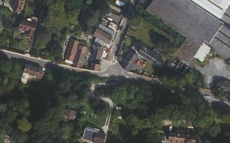 Vue aérienne du Mini-giratoire n°486566534
