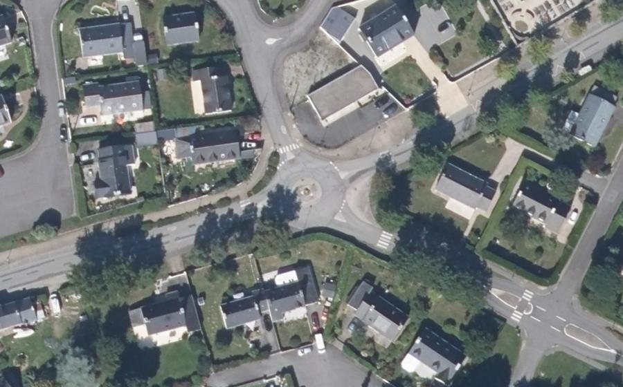 Vue aérienne du Mini-giratoire n°493535097