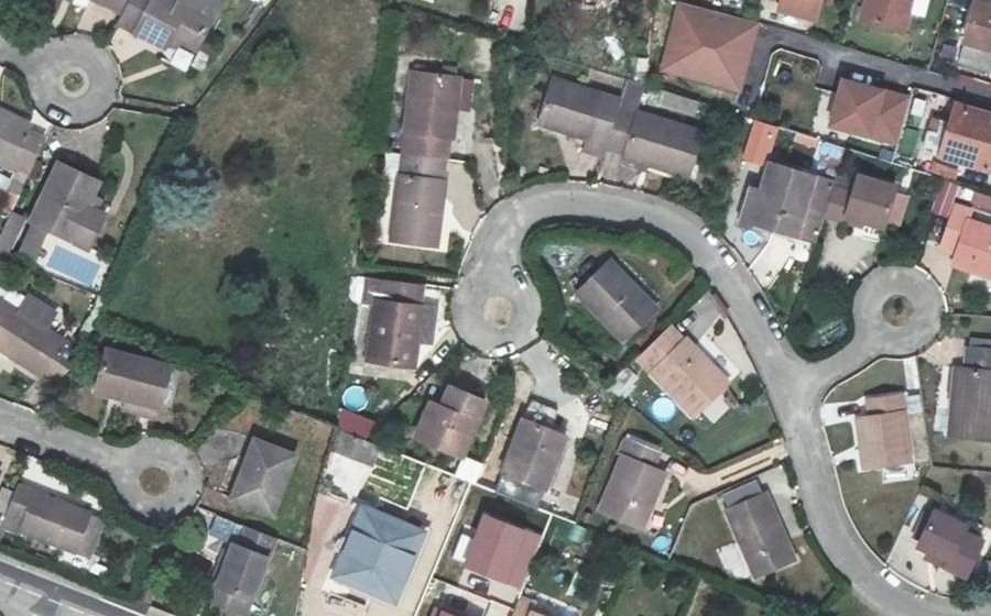 Vue aérienne du Mini-giratoire n°494100708