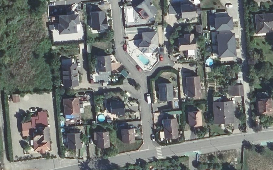 Vue aérienne du Mini-giratoire n°495464741