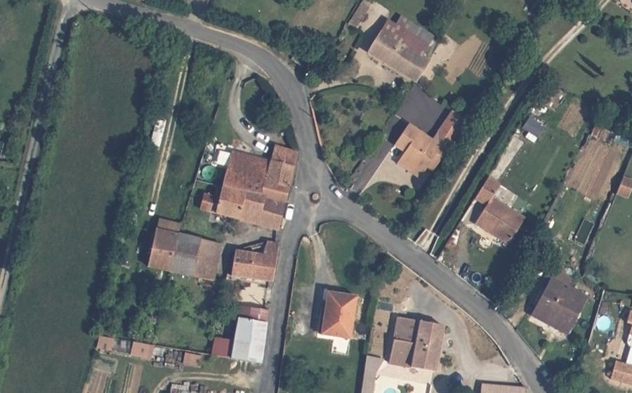 Vue aérienne du Mini-giratoire n°495981131