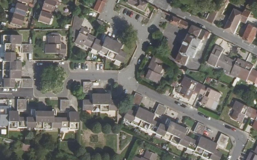 Vue aérienne du Mini-giratoire n°496199447