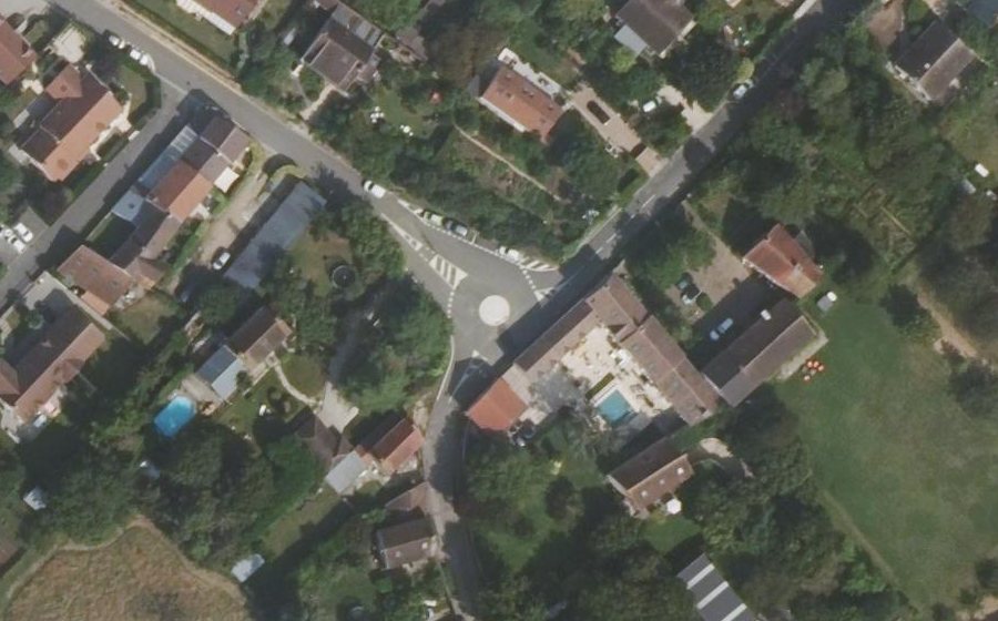Vue aérienne du Mini-giratoire n°499526872