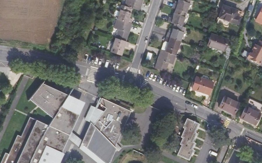 Vue aérienne du Mini-giratoire n°502942243