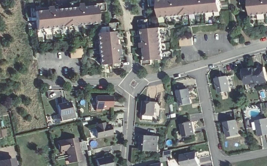 Vue aérienne du Mini-giratoire n°503278110