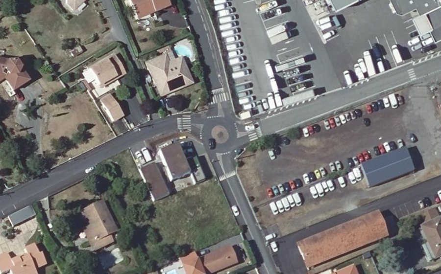 Vue aérienne du Mini-giratoire n°503733457