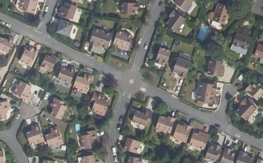 Vue aérienne du Mini-giratoire n°503854939