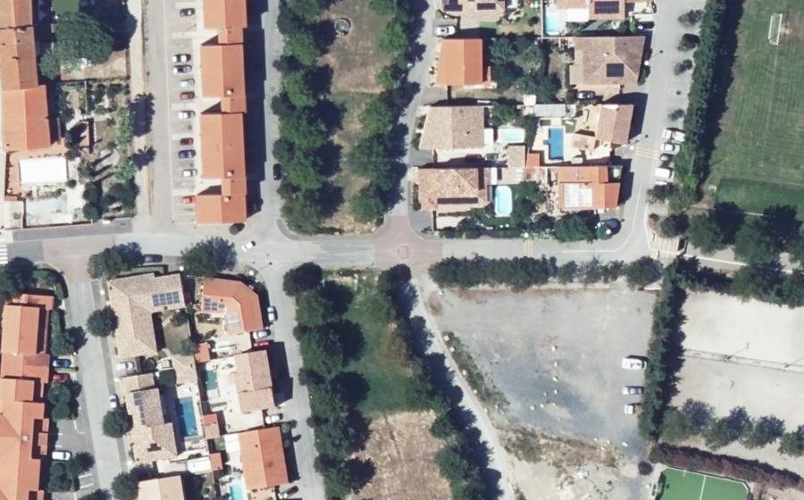 Vue aérienne du Mini-giratoire n°506290793