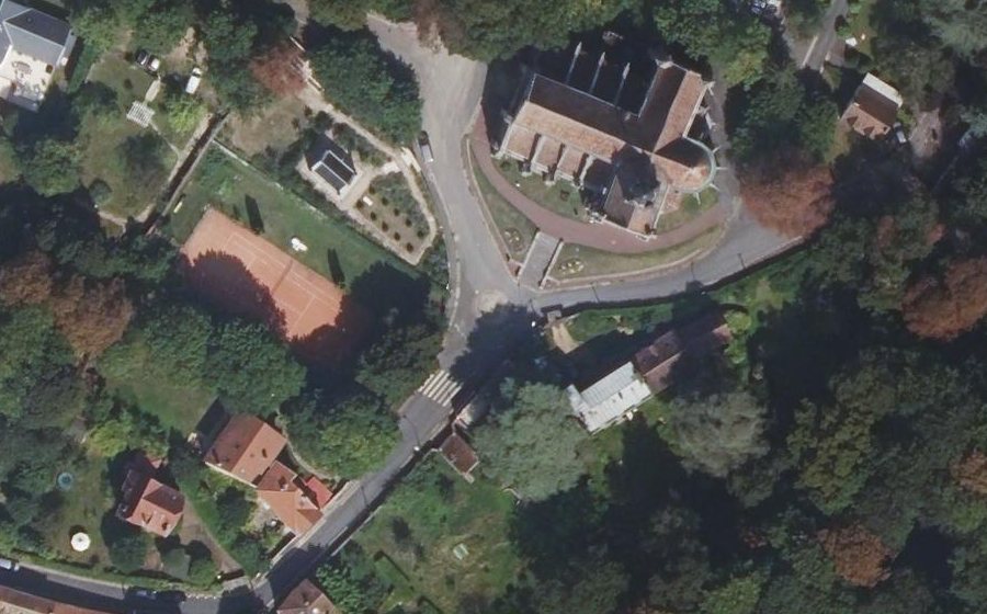 Vue aérienne du Mini-giratoire n°506476259