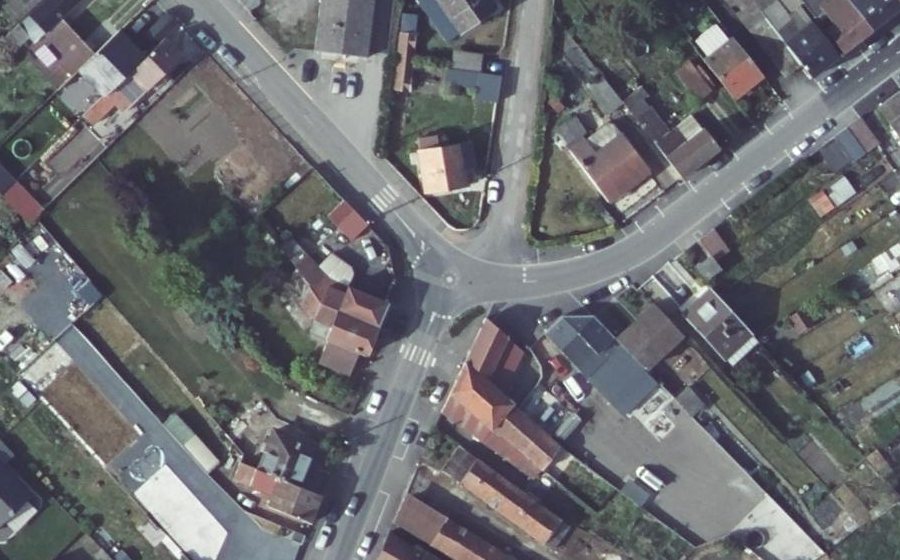 Vue aérienne du Mini-giratoire n°506905157