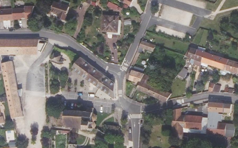 Vue aérienne du Mini-giratoire n°508323935