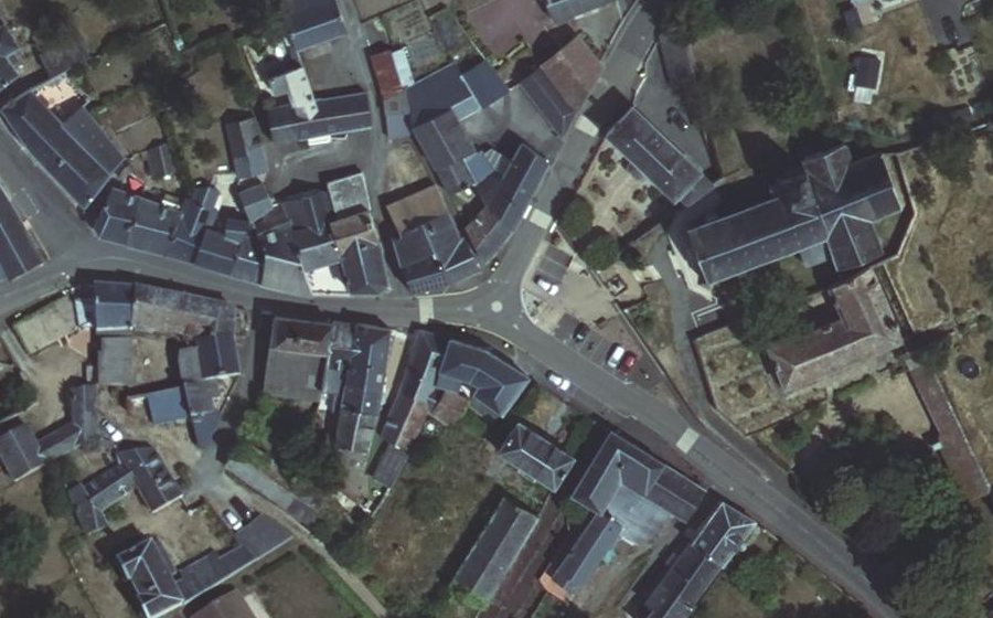 Vue aérienne du Mini-giratoire n°509554617