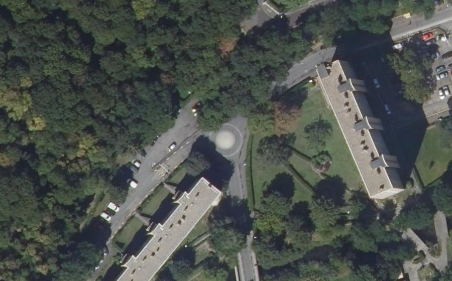 Vue aérienne du Rond-point anonyme n°100509769