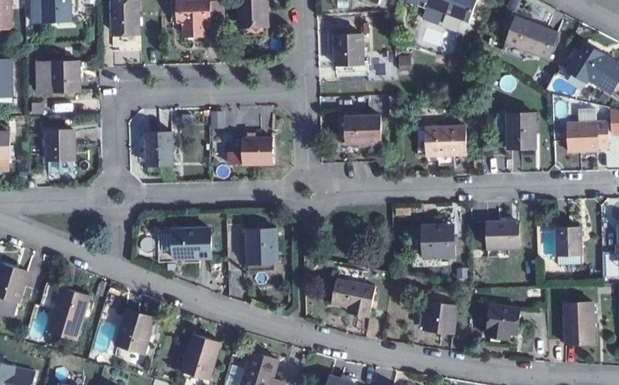 Vue aérienne du Mini-giratoire n°510463211