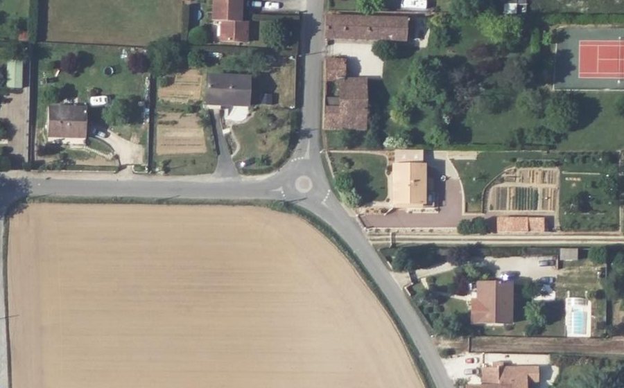 Vue aérienne du Mini-giratoire n°510894467