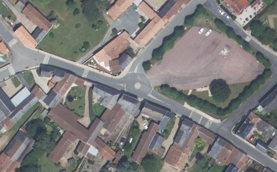 Vue aérienne du Mini-giratoire n°510905350
