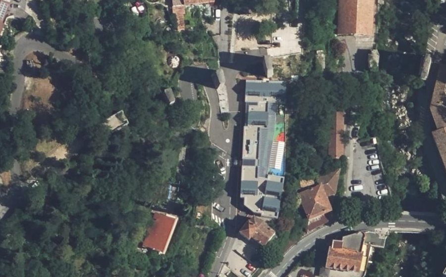 Vue aérienne du Mini-giratoire n°512600395