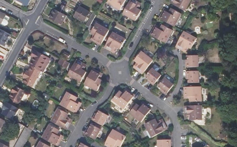 Vue aérienne du Mini-giratoire n°513867065