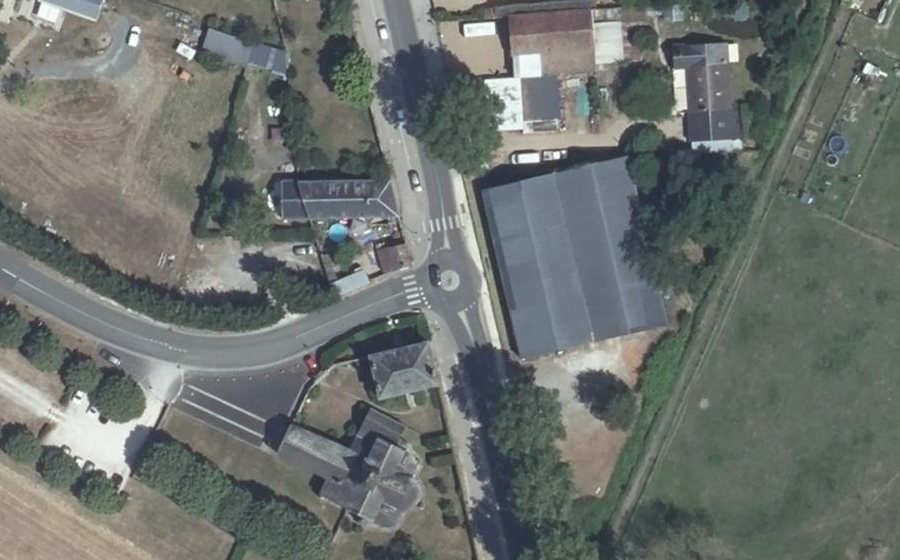 Vue aérienne du Mini-giratoire n°515967207
