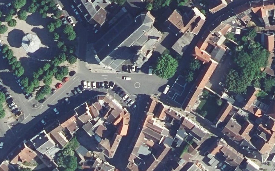 Vue aérienne du Mini-giratoire n°517924662