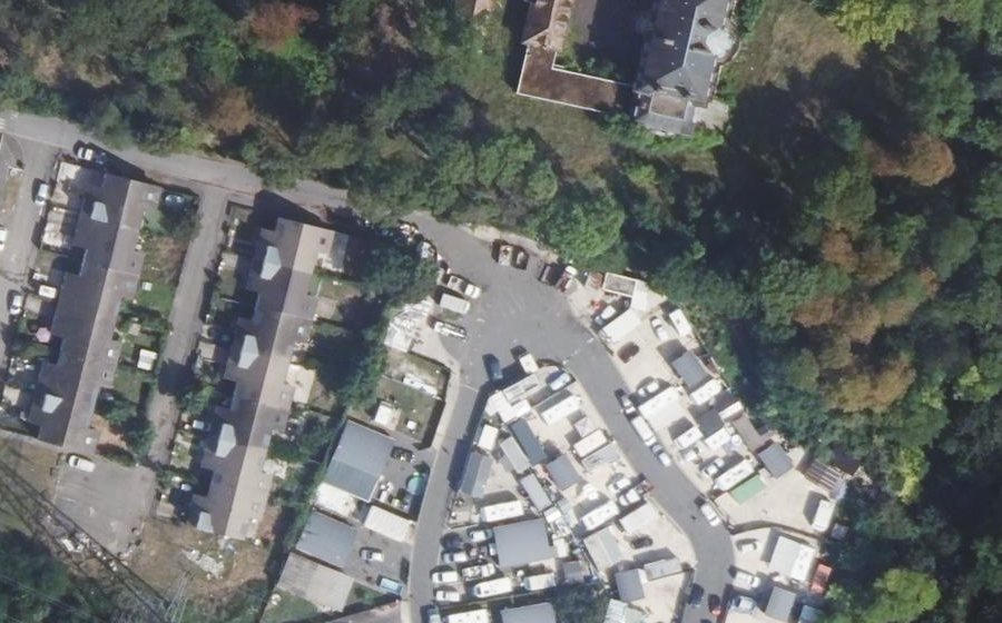 Vue aérienne du Mini-giratoire n°518739025