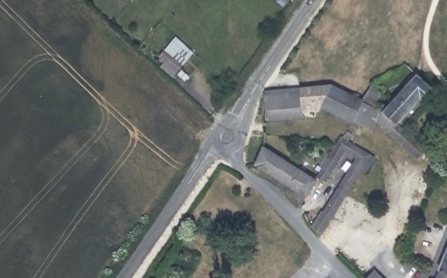Vue aérienne du Mini-giratoire n°519015818