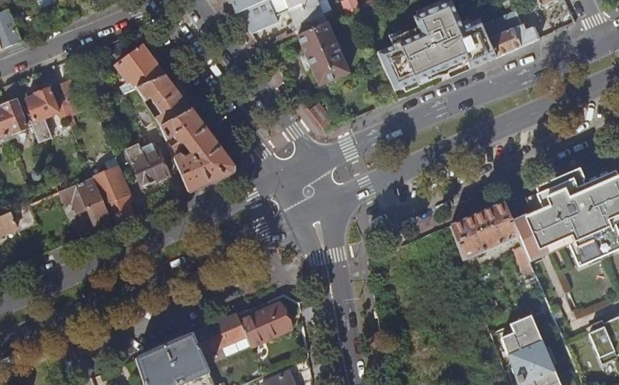 Vue aérienne du Mini-giratoire n°519058894