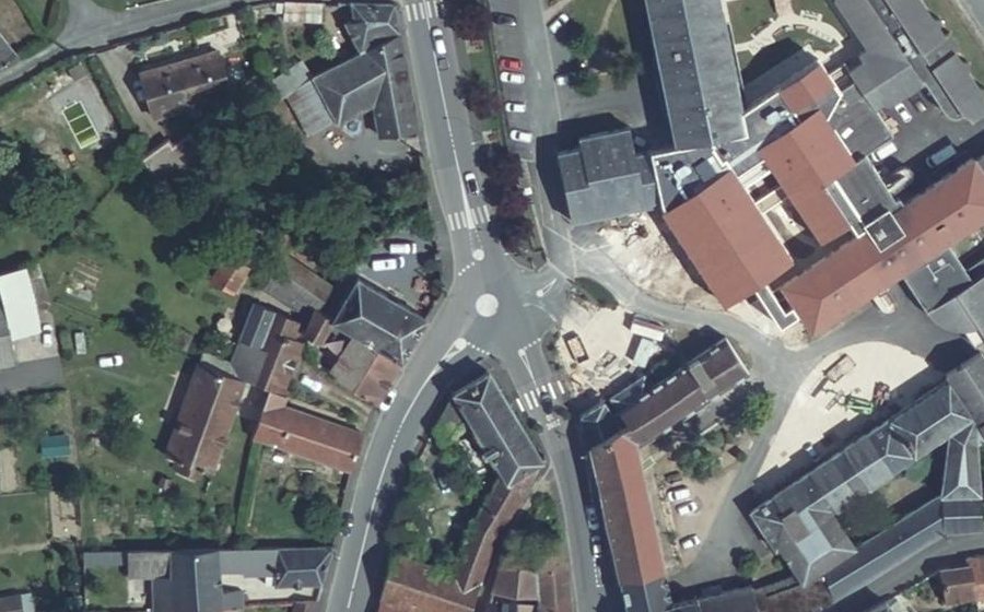 Vue aérienne du Mini-giratoire n°521685080