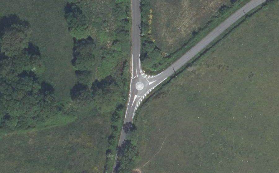 Vue aérienne du Mini-giratoire n°523766073