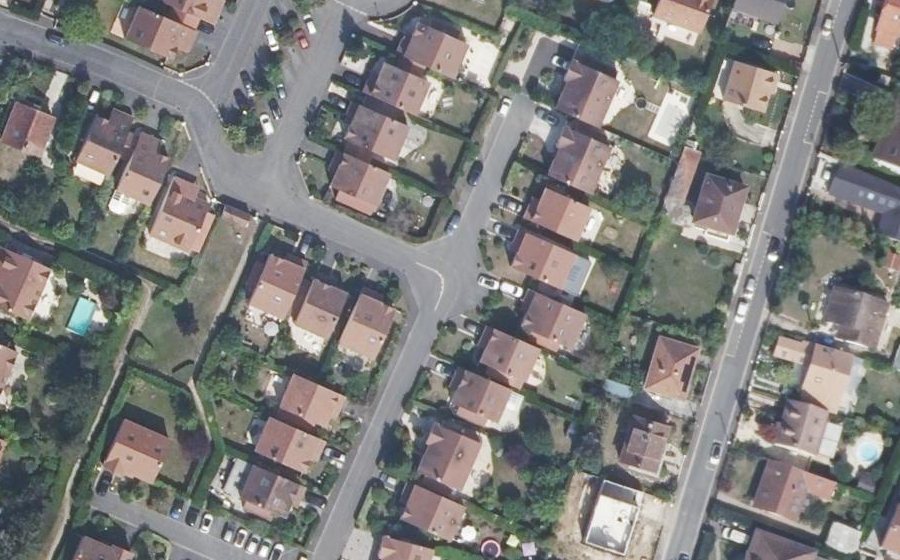 Vue aérienne du Mini-giratoire n°523896489