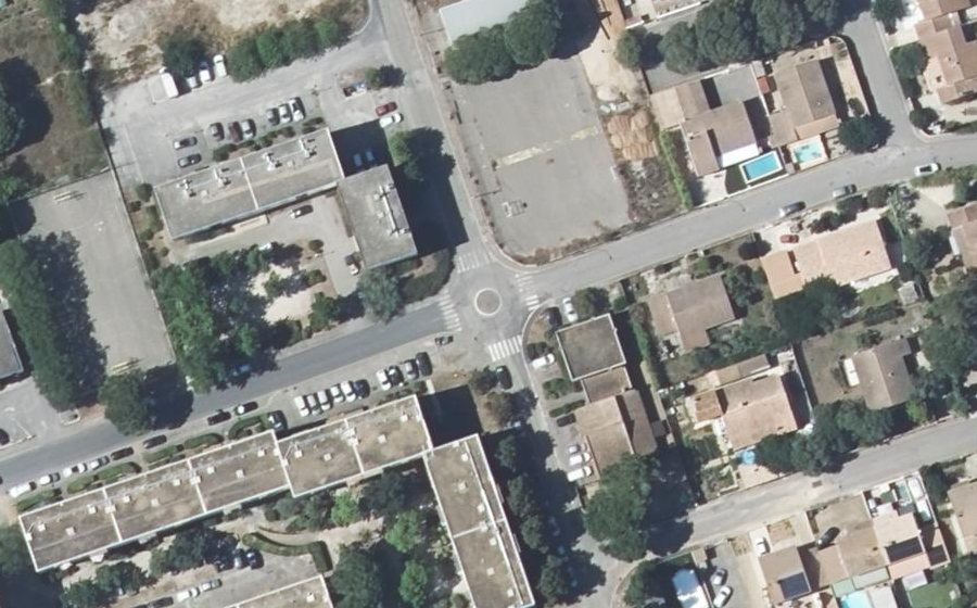 Vue aérienne du Mini-giratoire n°528216220