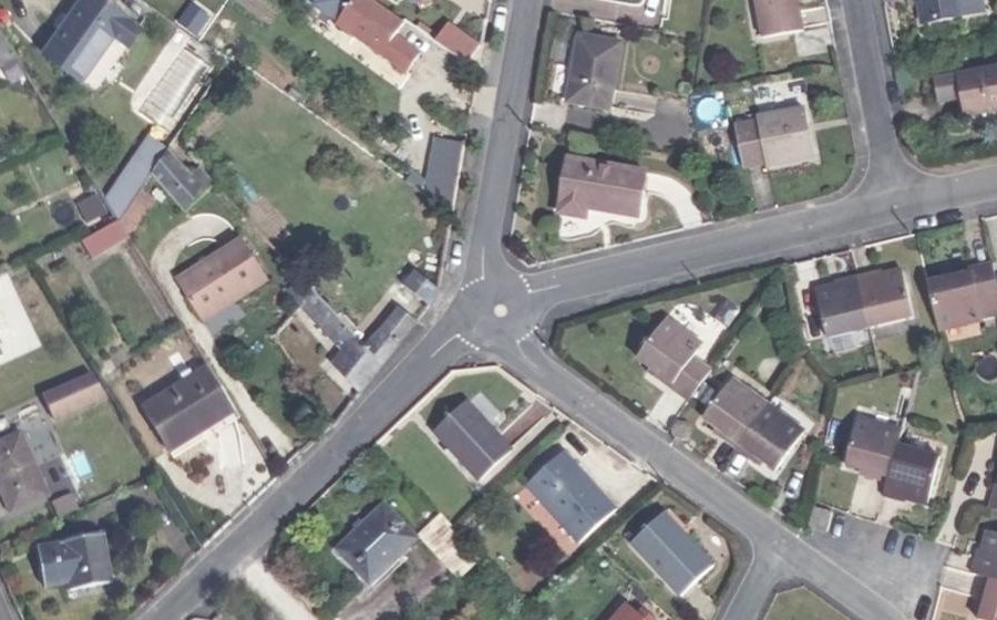 Vue aérienne du Mini-giratoire n°529716170